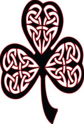 Red 3 Leaf Clover